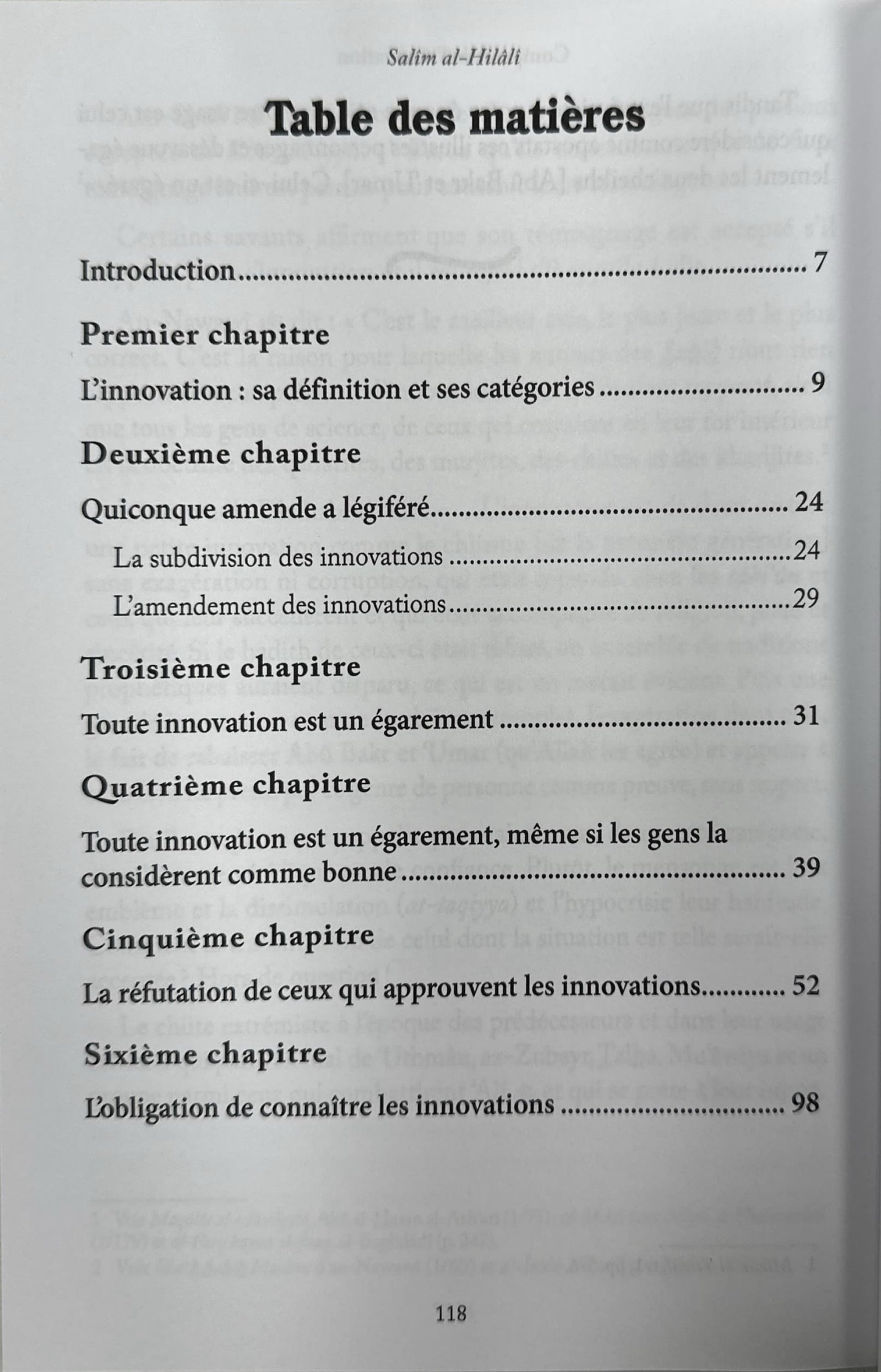 Comprendre l'innovation : Pourquoi toute bid'a est rejetée ? - Cheikh Salîm al-Hilâlî - Al-Hadîth - الصورة 4